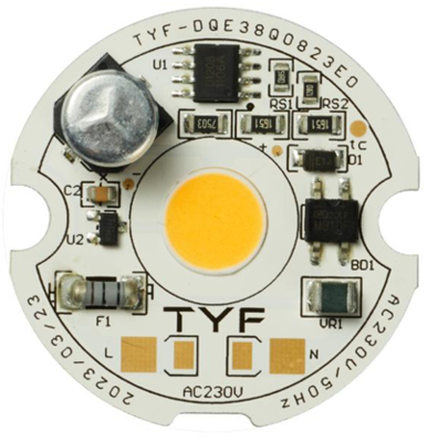 Moduł AC COB LED 7W 210-240V 50 Hz bez funkcji przyciemniania sterownika