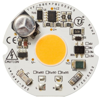 Moduł AC COB LED 10W 210-240V 50Hz bez funkcji tłumienia sterownika