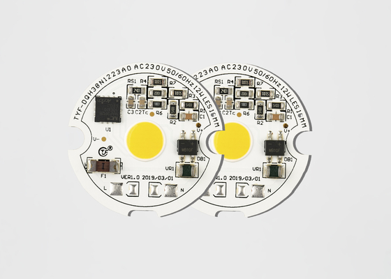 Bridgelux Chip Wewnątrz AC COB LED Moduł Driverless Cob Led 20W 110 / 220V