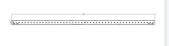 Moduł Pcb 50w Ogrodnictwo Full Sprtcum High Ppf Smd Bridgelux Chip Inside Strips